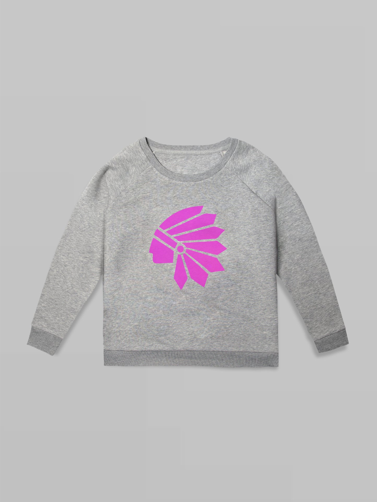'Chief' Relaxed Sweat Heather Grey