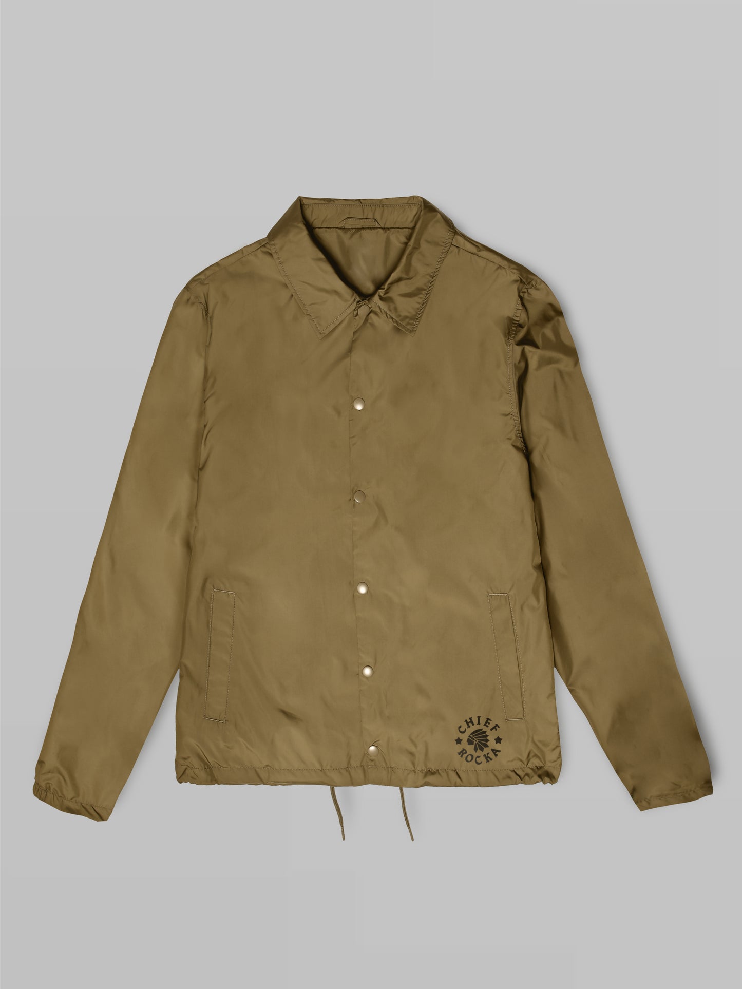 'Origami' Eco Coacher Jacket Khaki