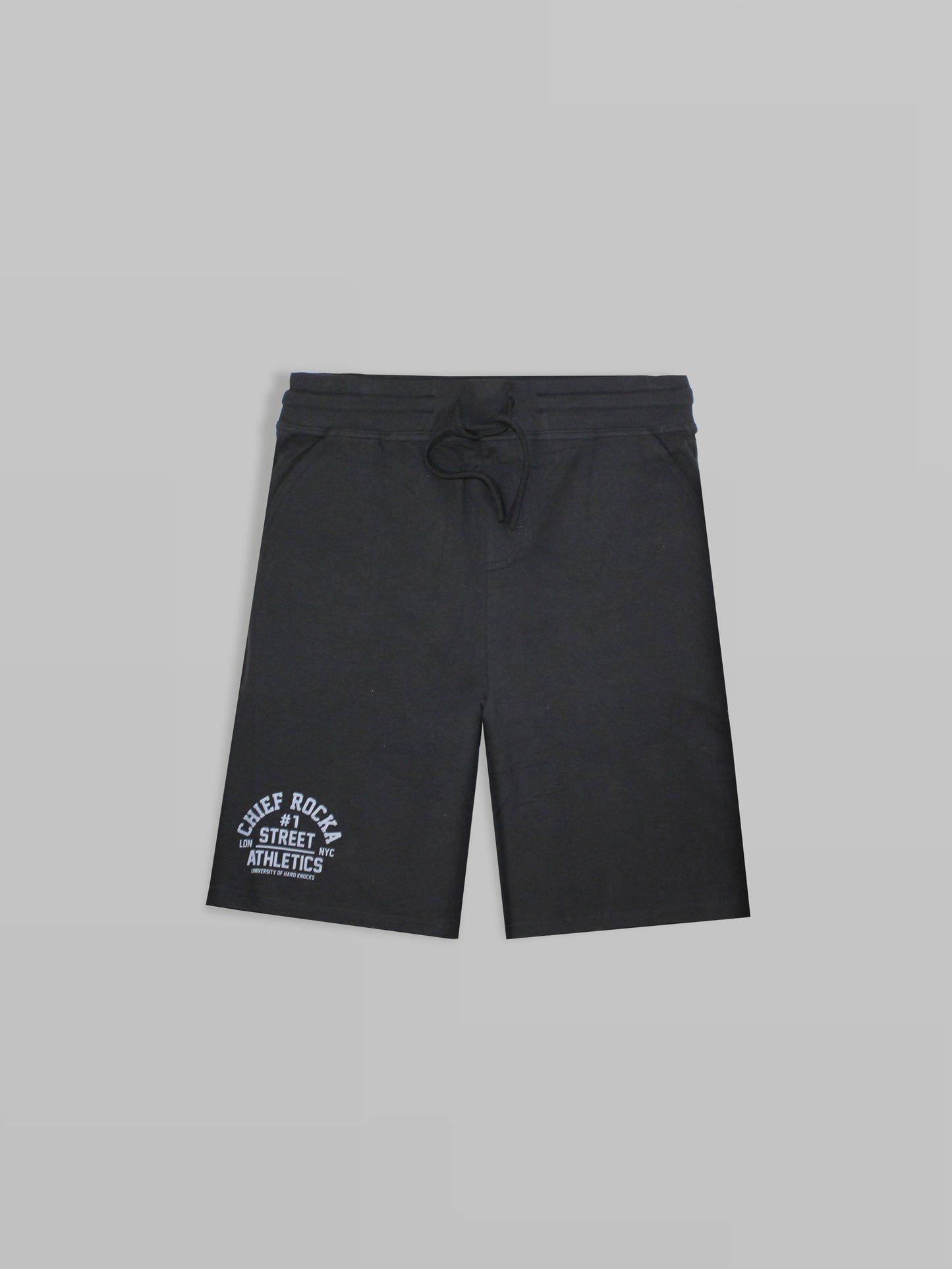'Street Athletics' Terry Jog Shorts Black