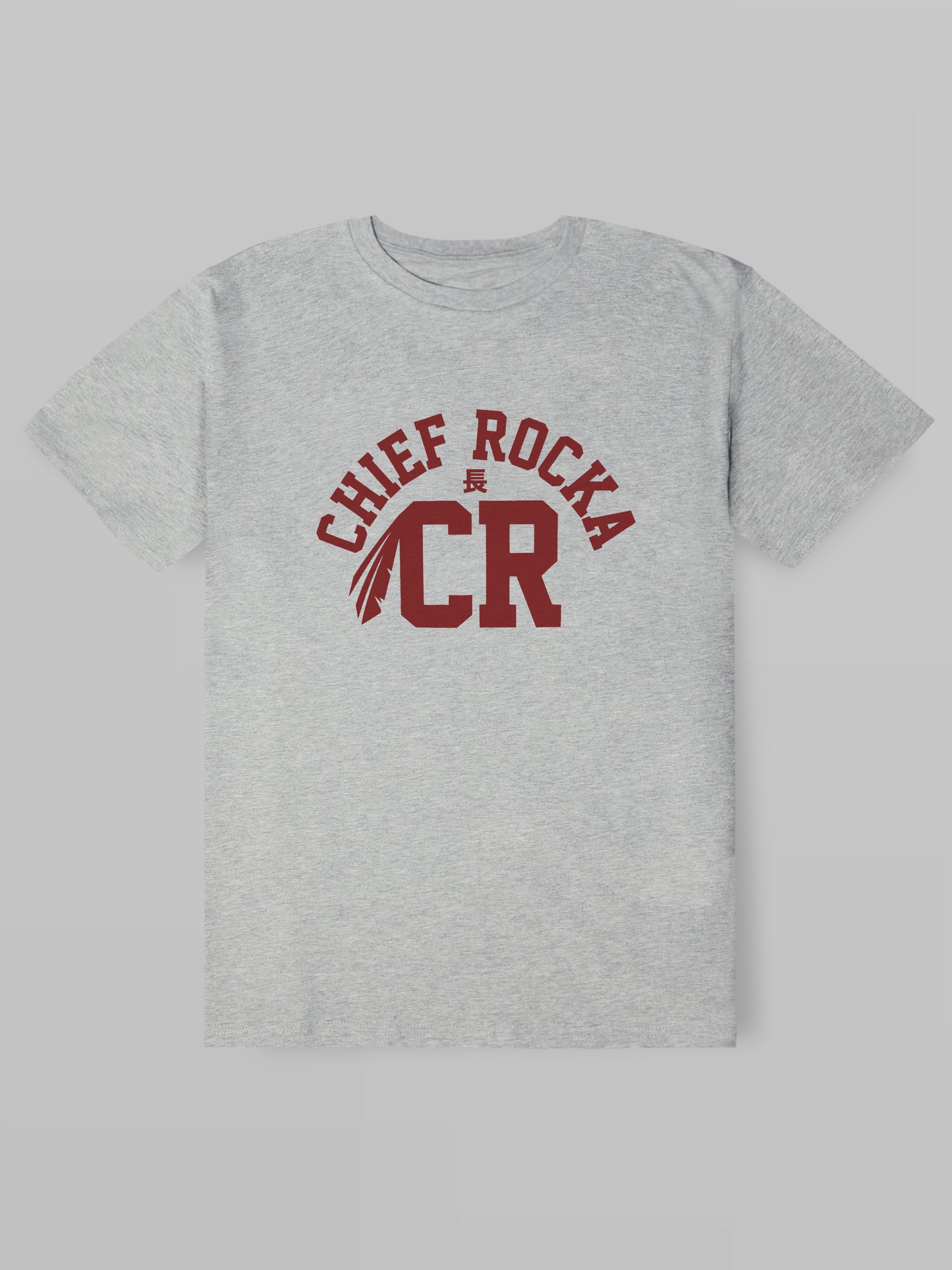 'Jnr Rocka' Oversize T-Shirt Heather Grey