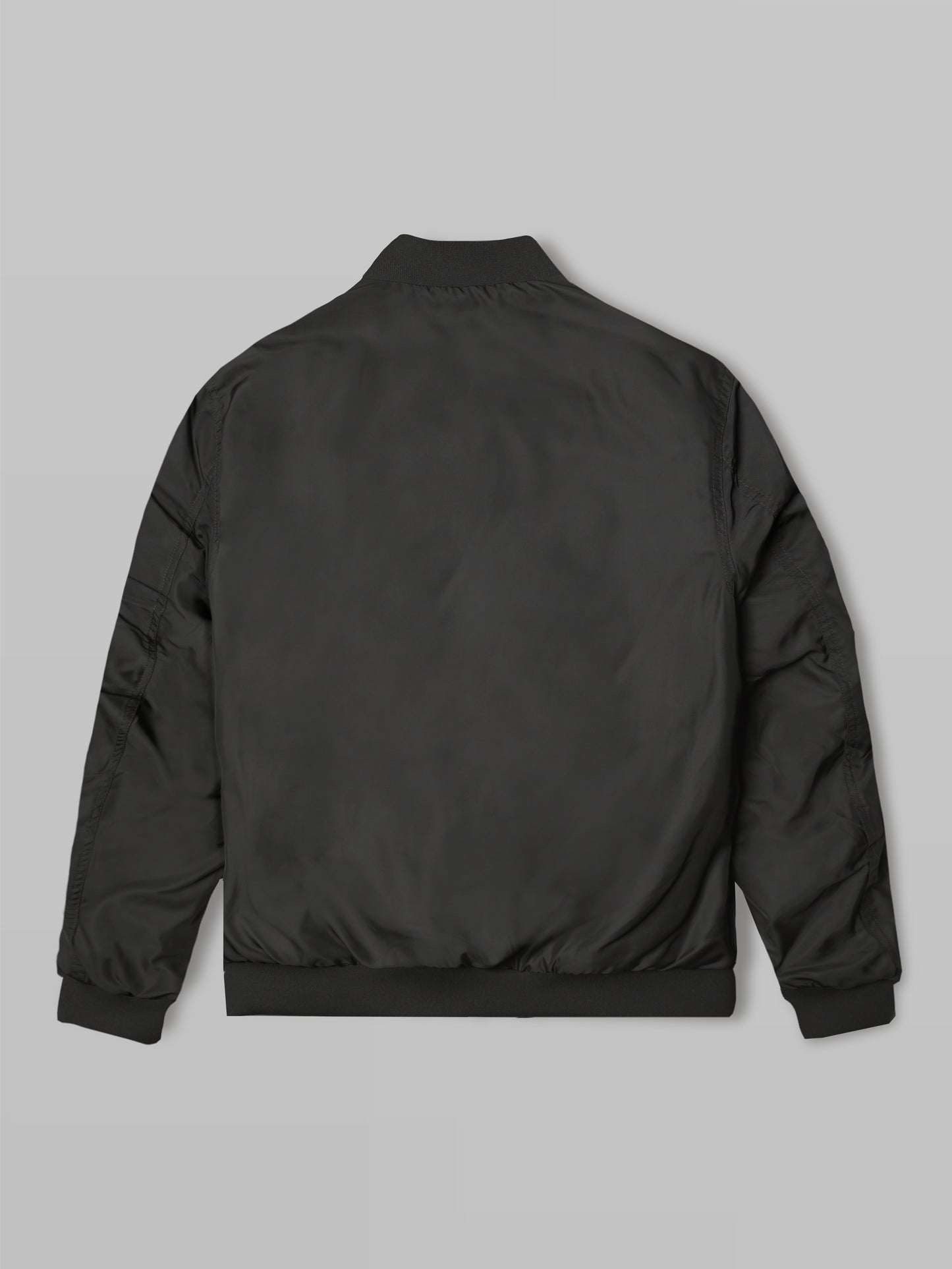 'Chief Rocka' Eco Bomber Jacket Black