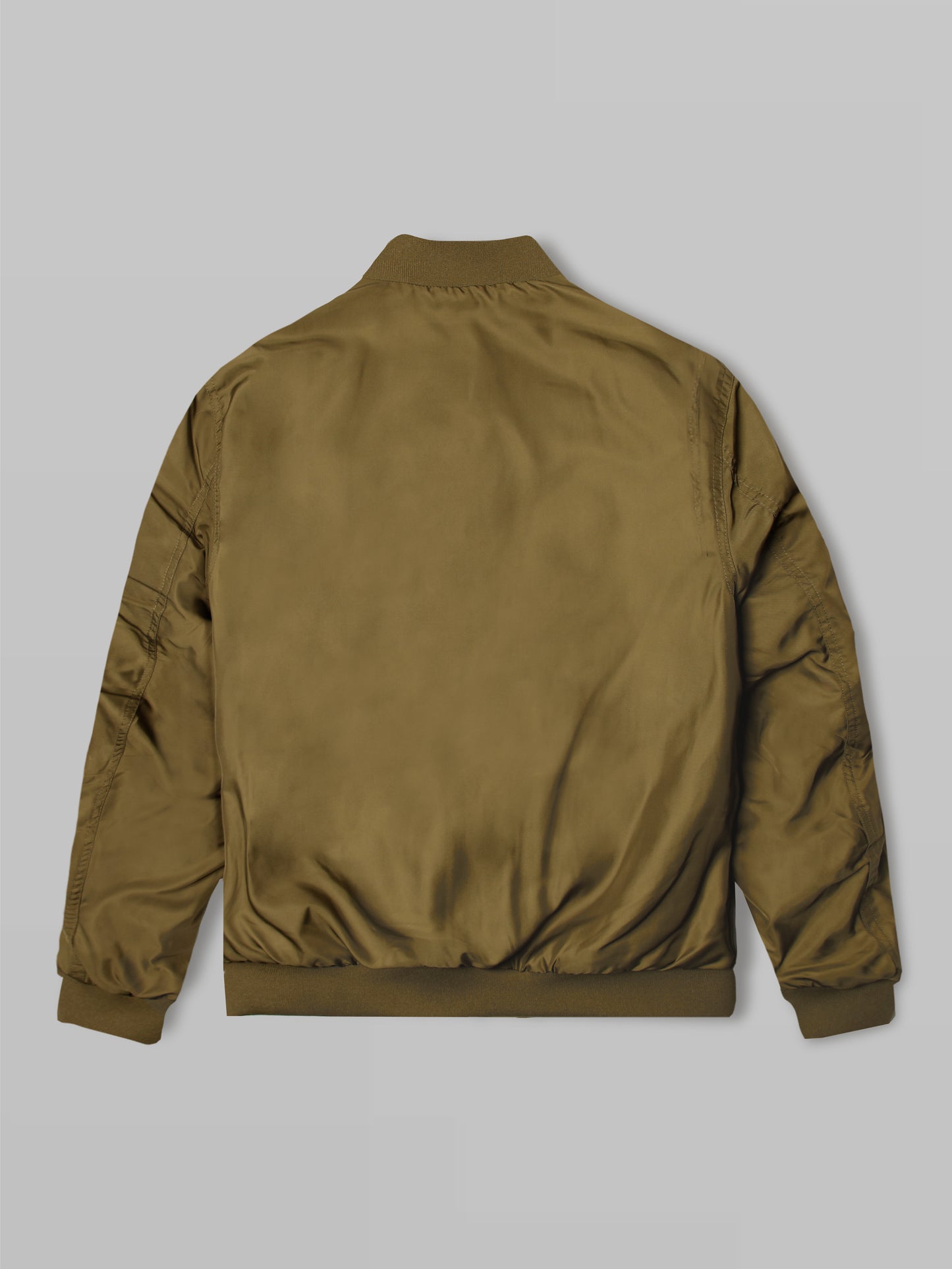 'Chief Rocka' Eco Bomber Jacket Khaki