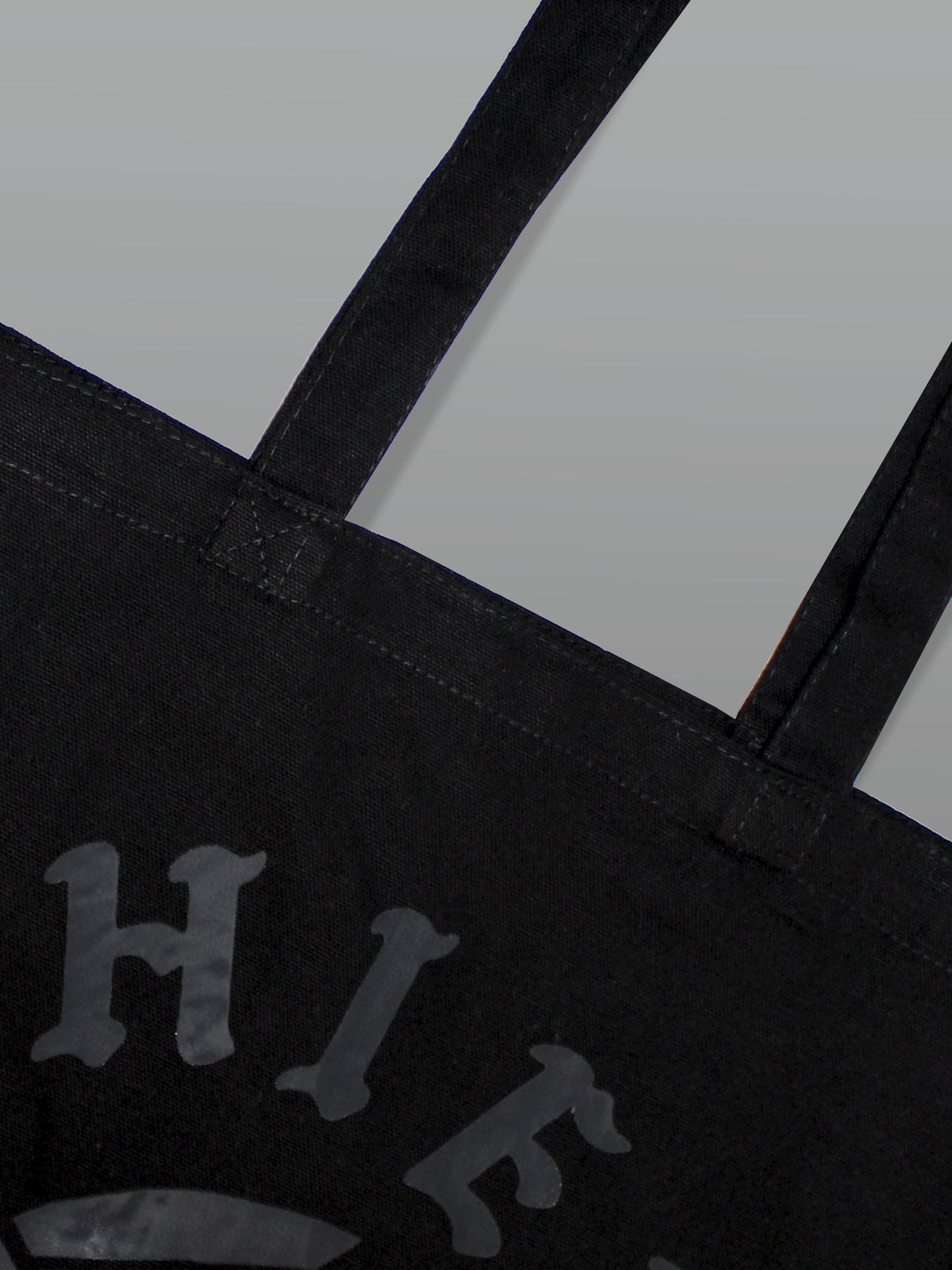 'Classic Chief Rocka' Canvas Shopper Black