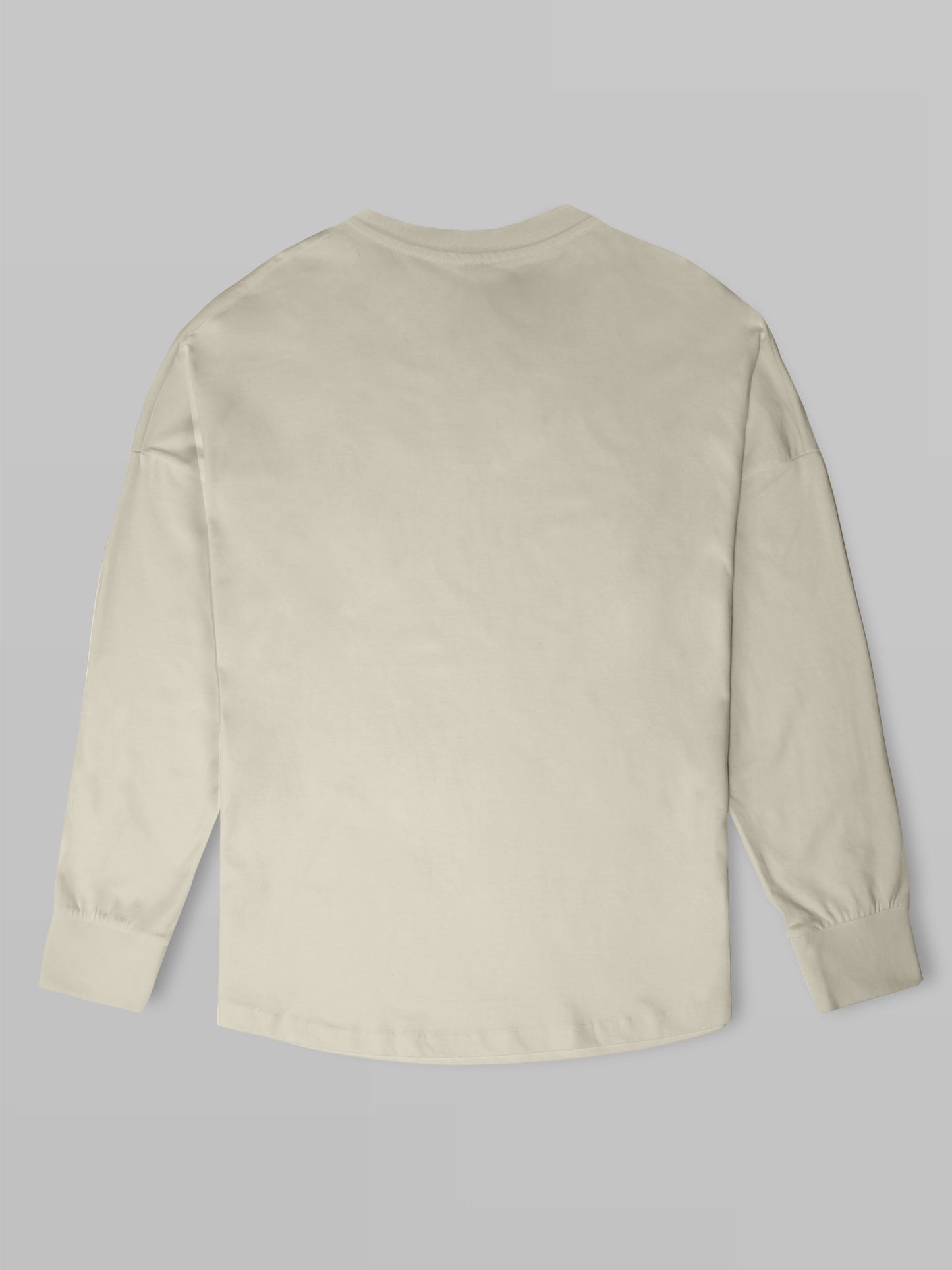 'Classic Chief Rocka' Oversized Long Sleeve T-Shirt Sand