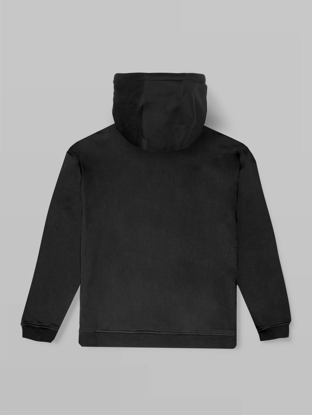 'East Tag' Oversize Hoodie Black
