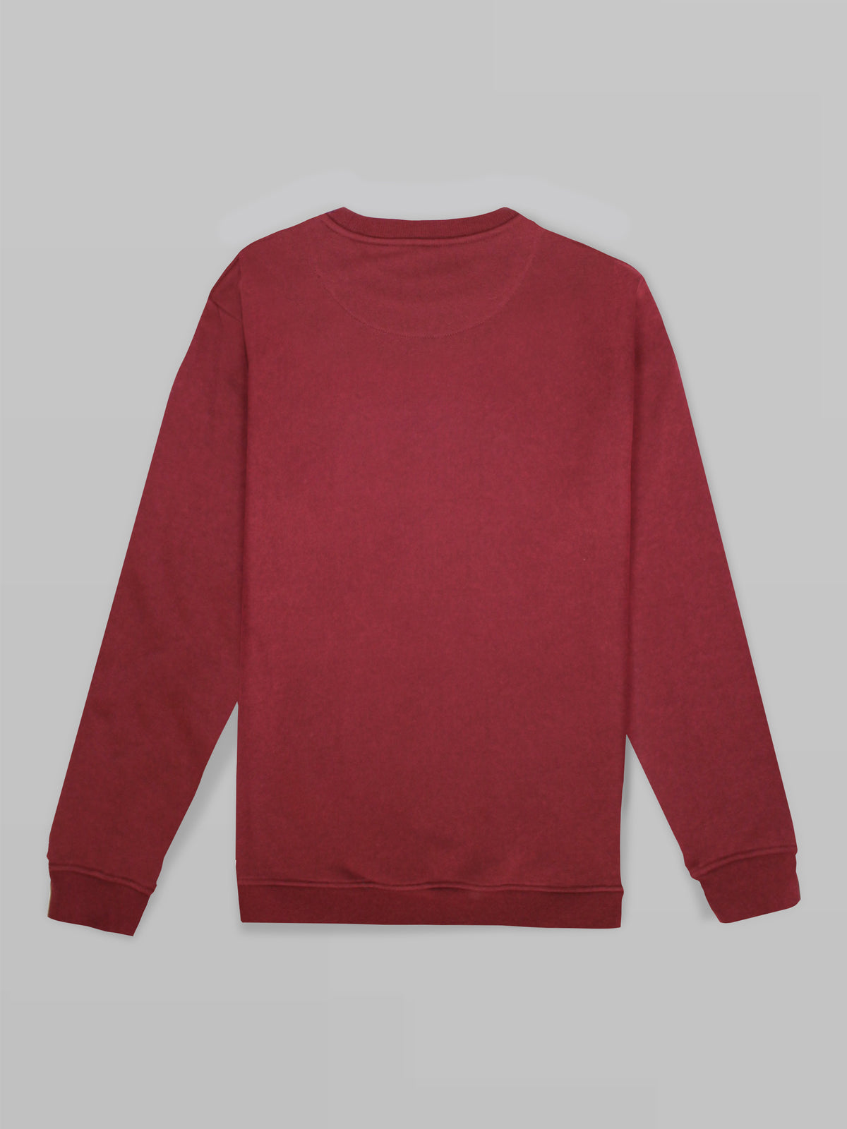 'Tribe' Crew Neck Sweat Burgandy