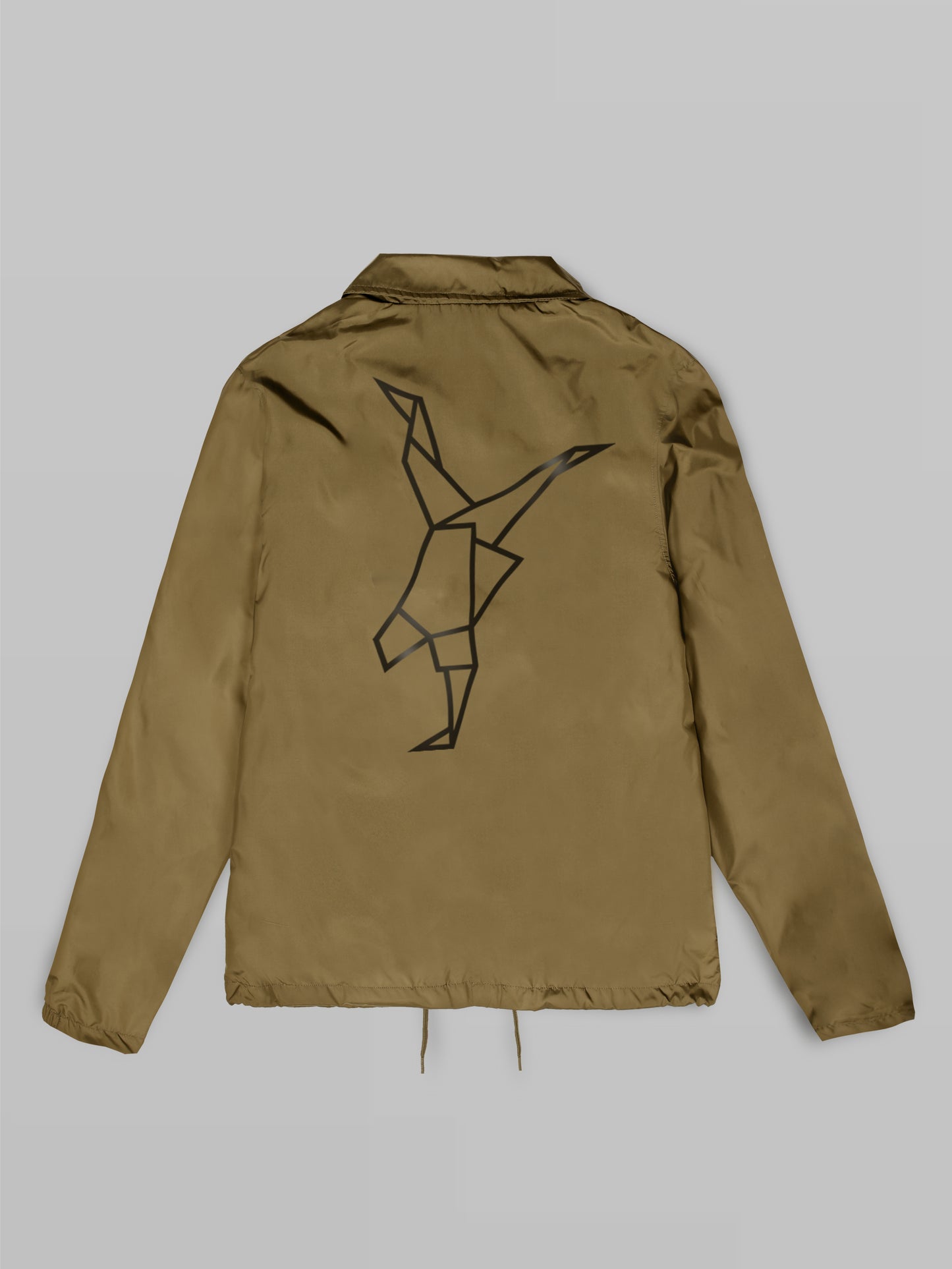 'Origami' Eco Coacher Jacket Khaki