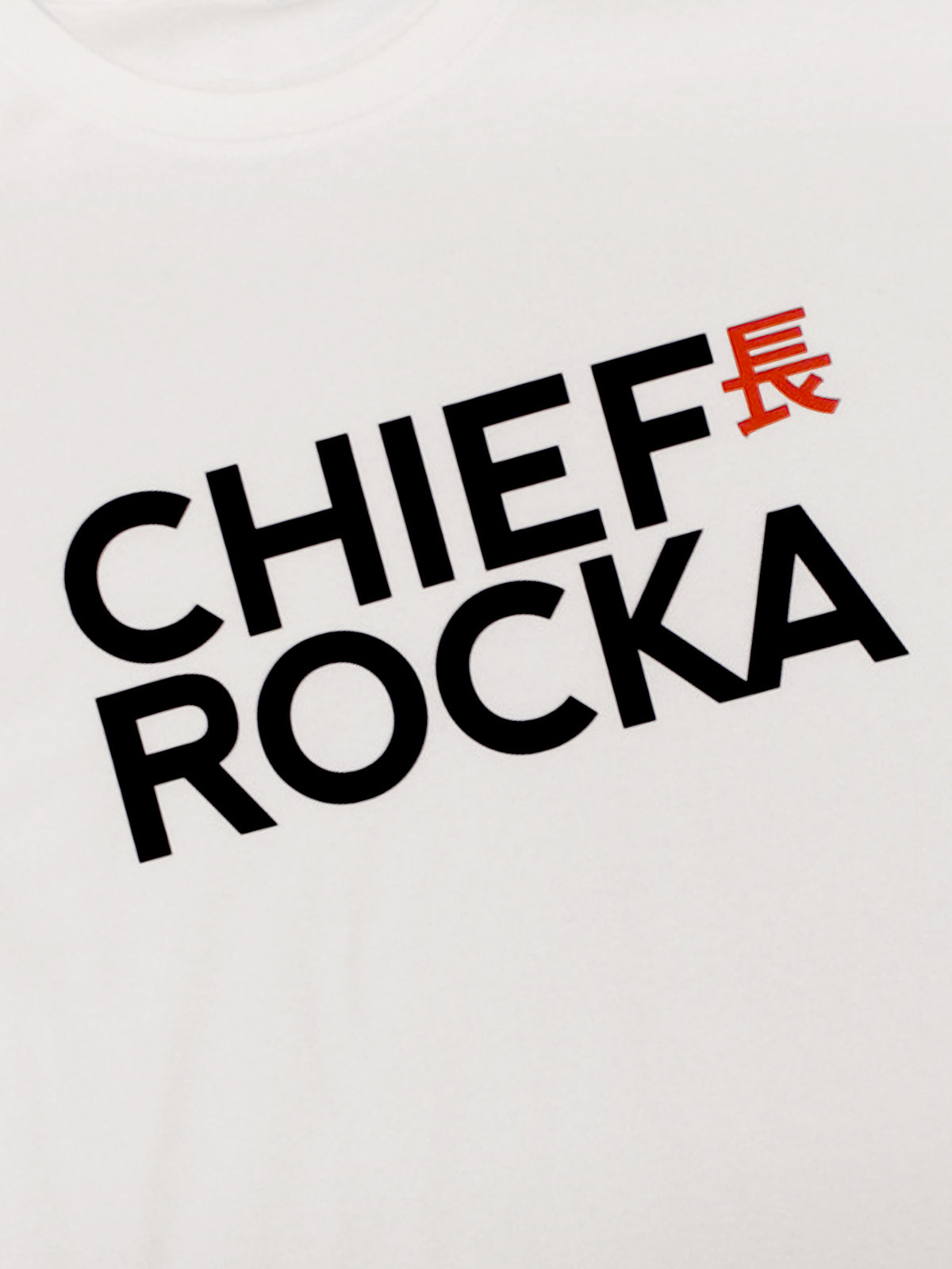 'Chief Rocka' Classic T-Shirt White