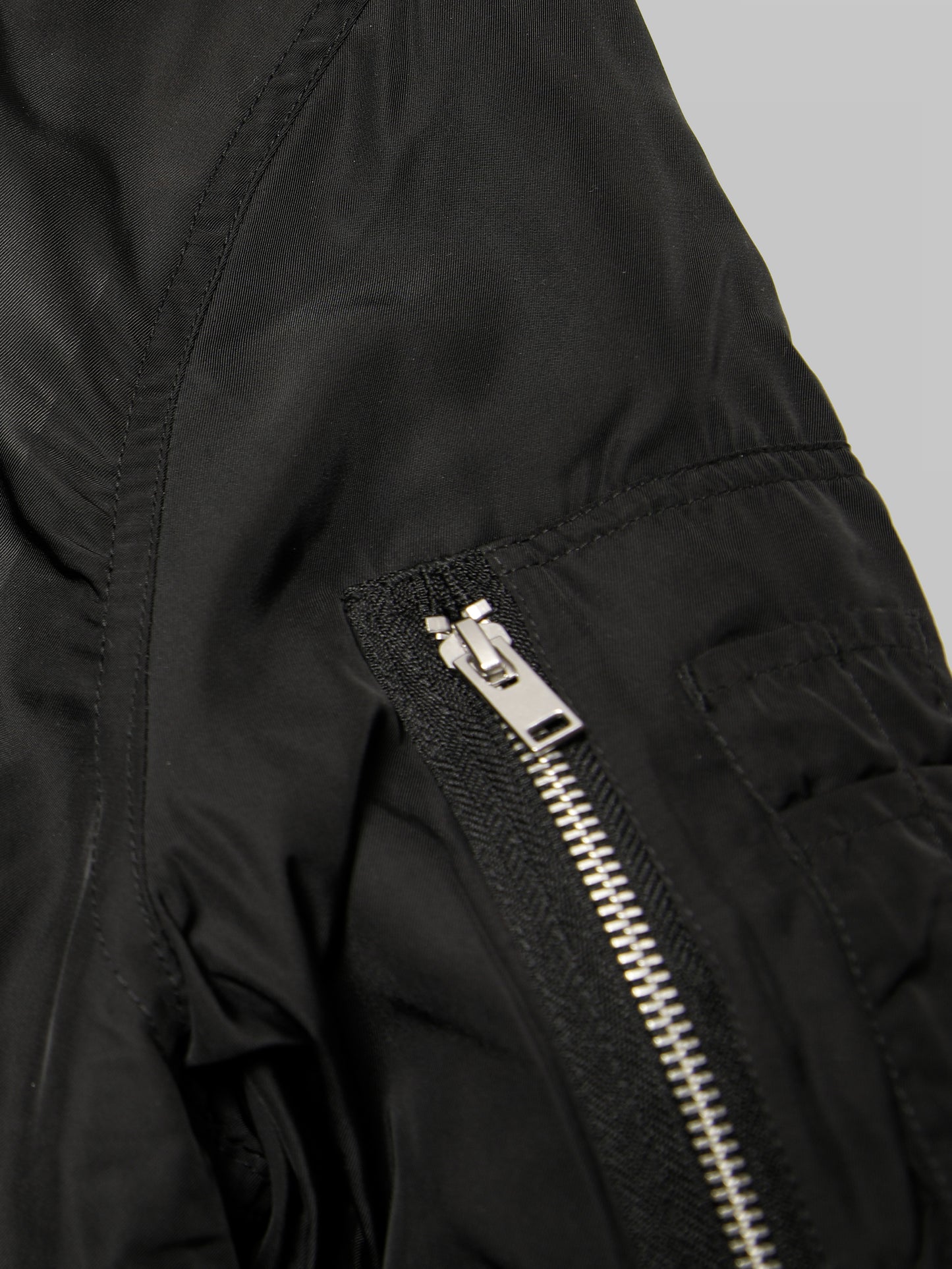 'Chief Rocka' Eco Bomber Jacket Black