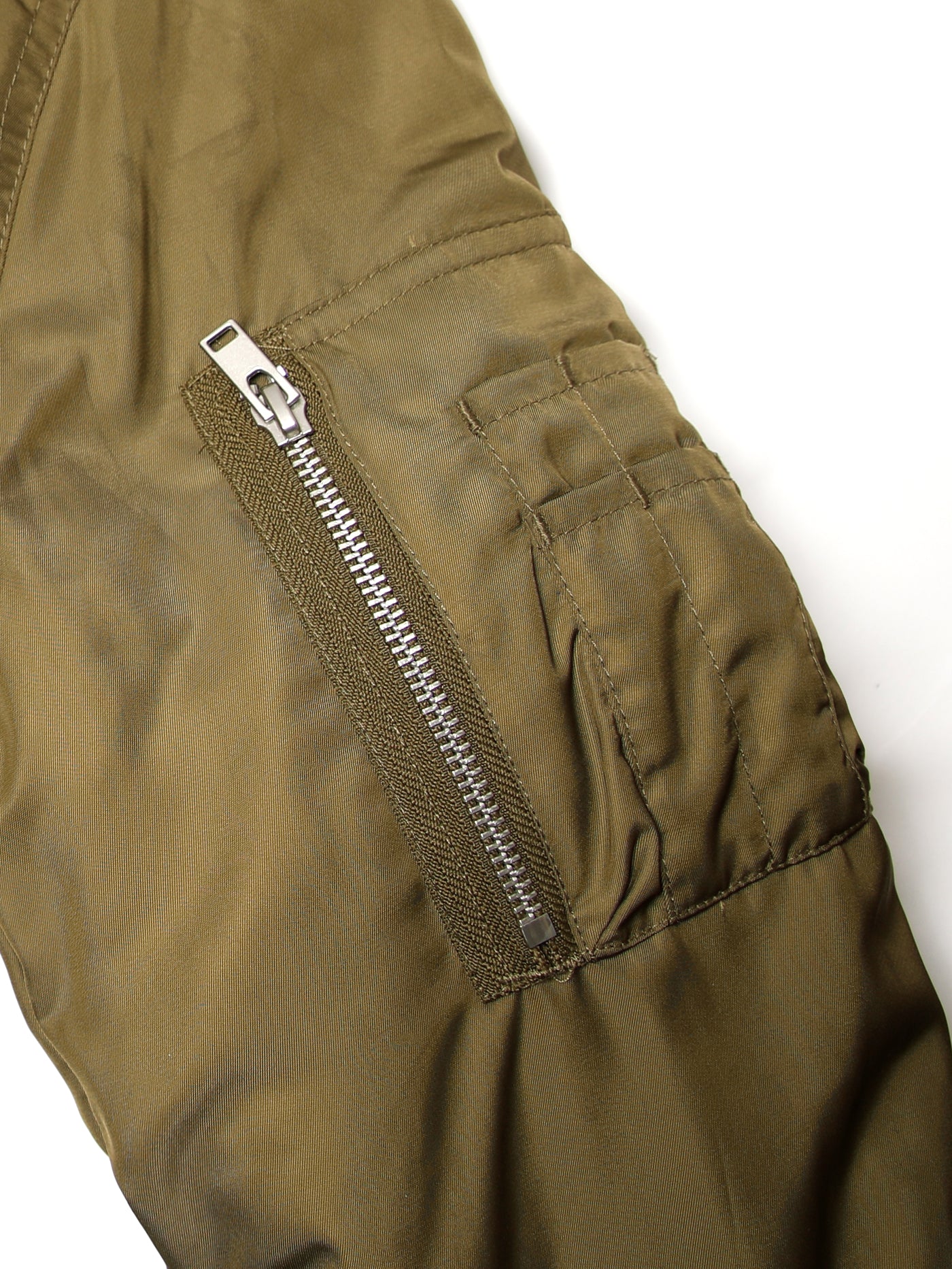'Chief Rocka' Eco Bomber Jacket Khaki