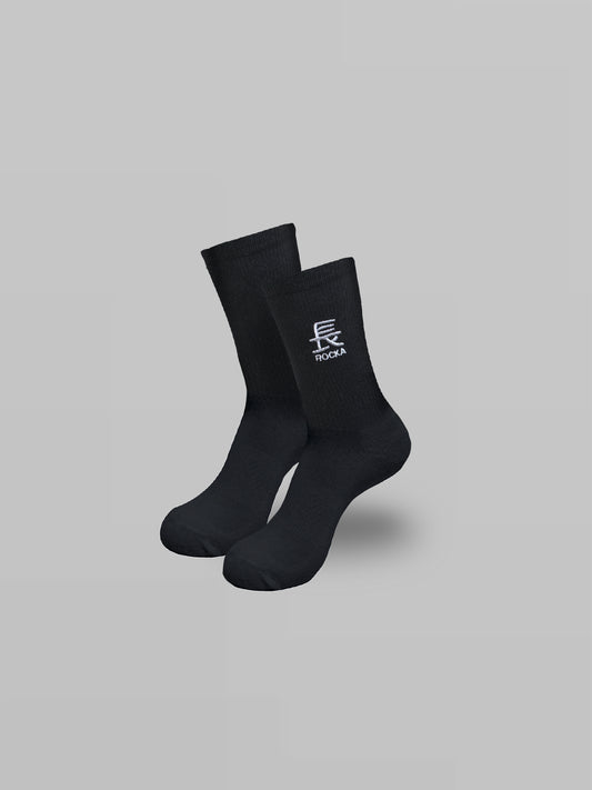 'Symbol Rocka' Socks Black