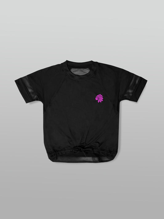'Chief' Over Tee Black