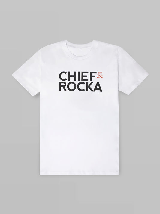 'Chief Rocka' Classic T-Shirt White