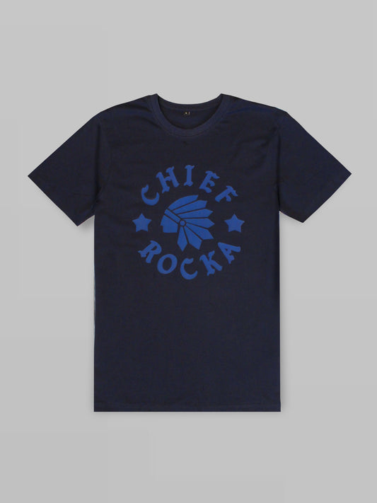 'Classic Chief Rocka' Classic T-Shirt Navy