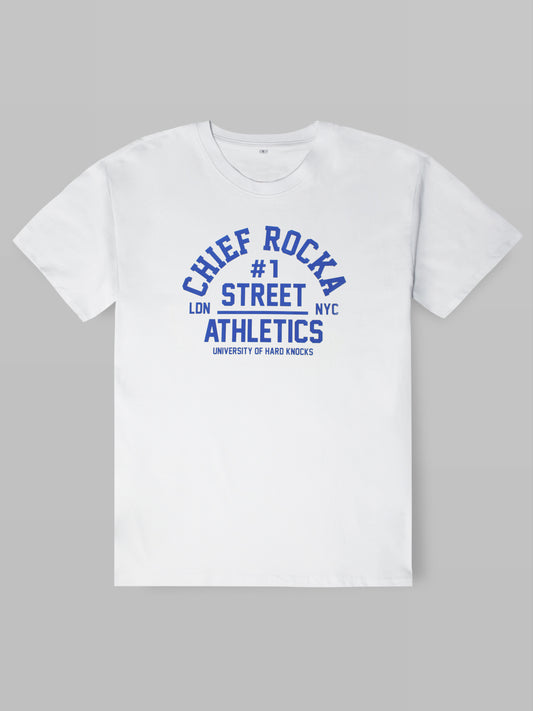 'Street Athletics' Oversize T-Shirt White