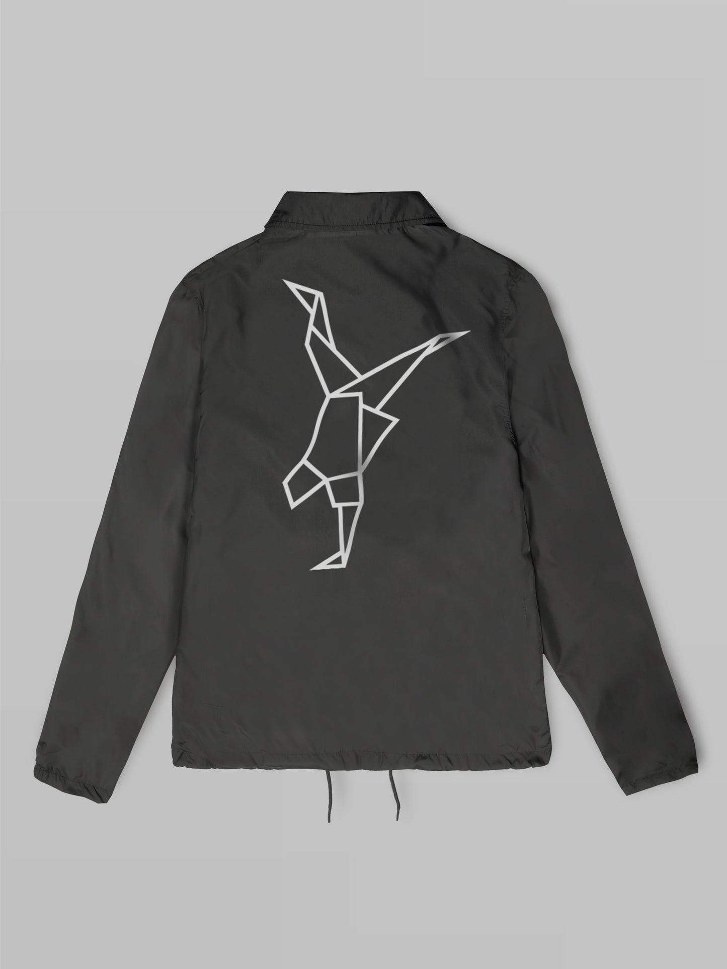 'Origami' Eco Coacher Jacket Black